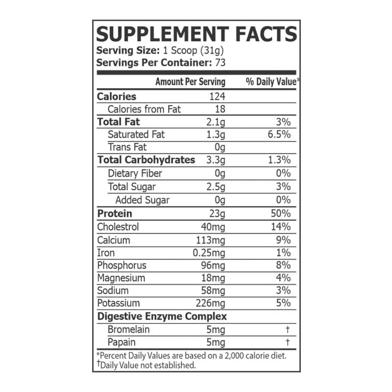 100%   WHEY   PROTEIN   ISOLATE