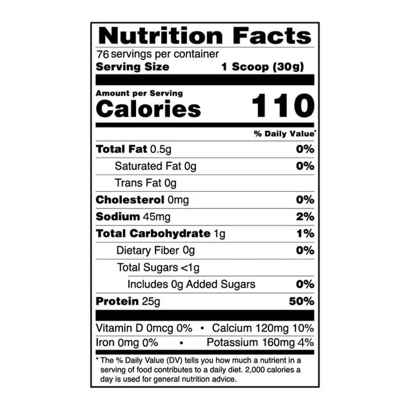 RULE   1   WHEY   ISOLATE