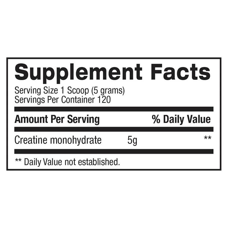 Micronized Creatine, Unflavored, 1.32 lbs (600 g)
