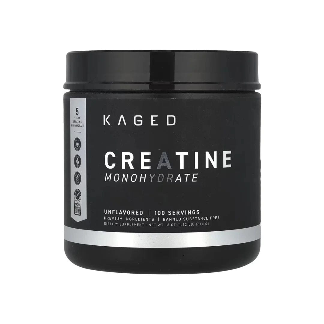 Kaged, Creatine Monohydrate, Unflavoured, 1.12 lb (510 g) by Kaged
